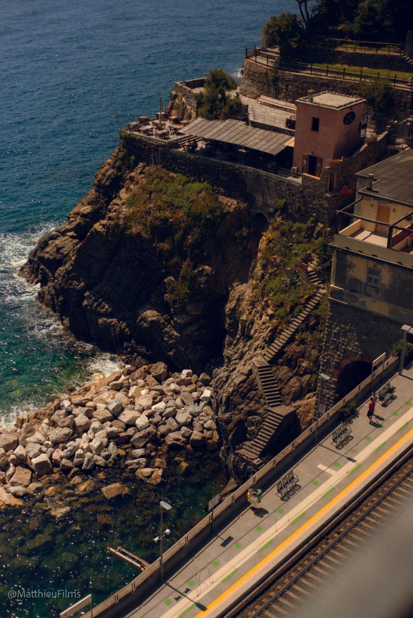 San Giovanni Apt, Seaview Terrace, 2 Aircondo Bdr, Easy From Train Or Private Parking リオマッジョーレ エクステリア 写真